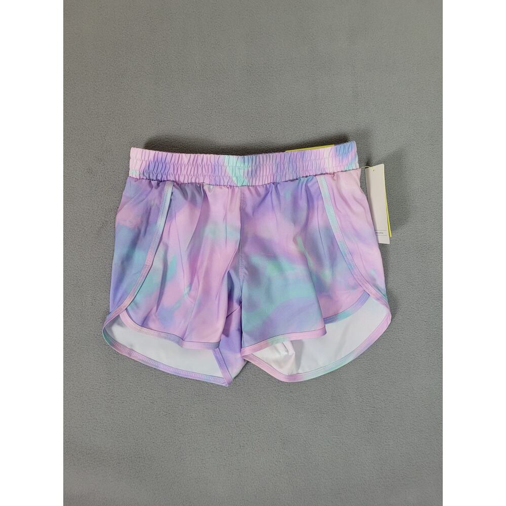 All in Motion Girls Running Shorts lightweight, quick-dry, built-in Brief Medium